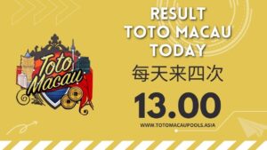 Hasil Live Draw Toto Macau Hari Ini Jam 1 Siang